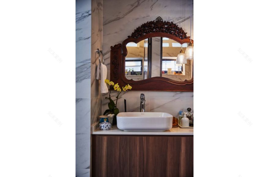 Moh Guan Terrace现代东方风住宅室内设计丨新加坡丨The Interior Lab,设计师 Vincent Wang-52