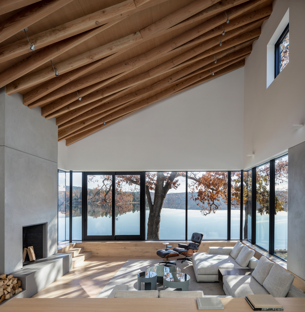 美国 Copake 湖边别墅丨Desai Chia Architecture-22