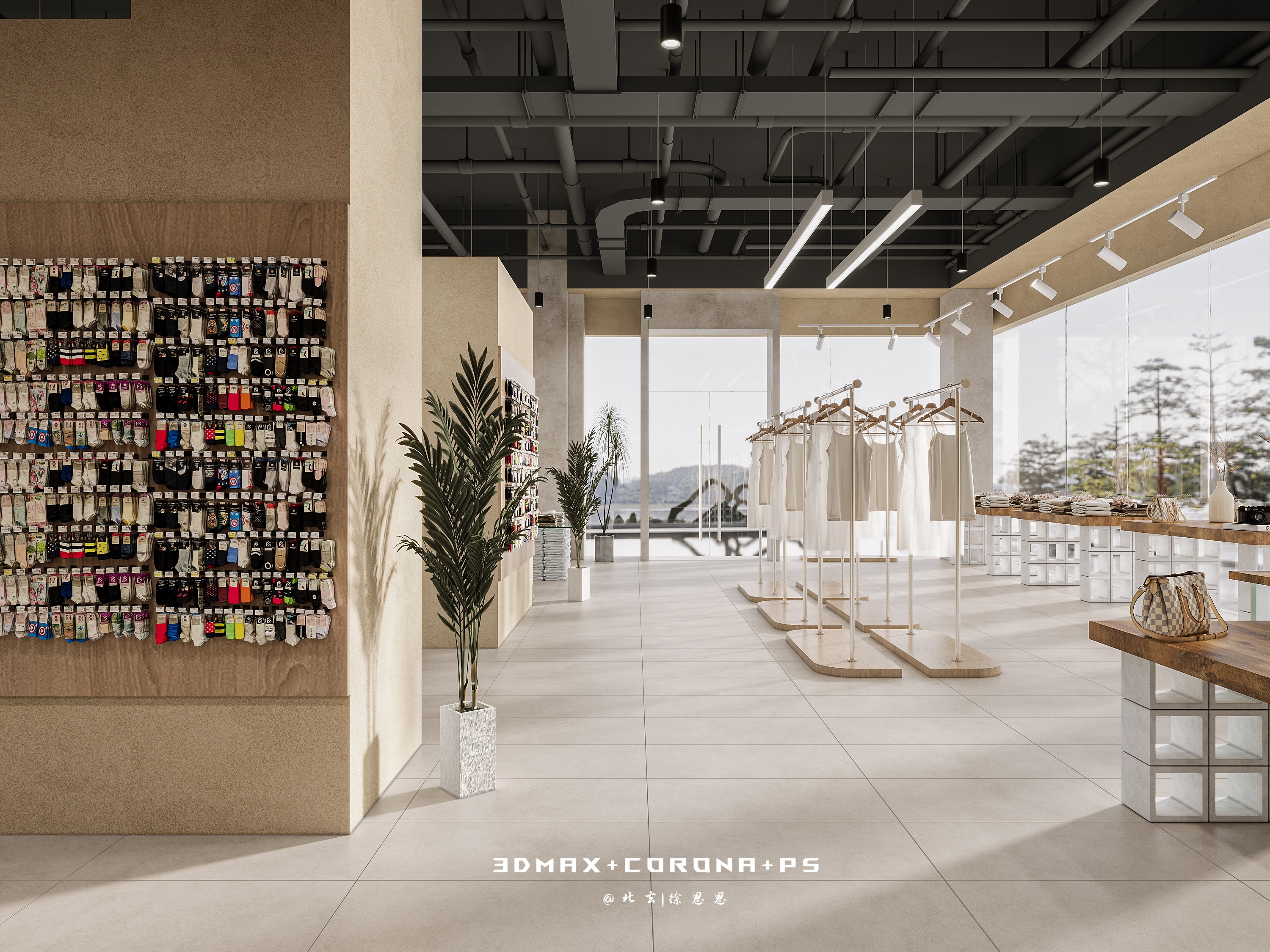 以匠心雕琢空间，邂逅女装店的文艺绮梦-0