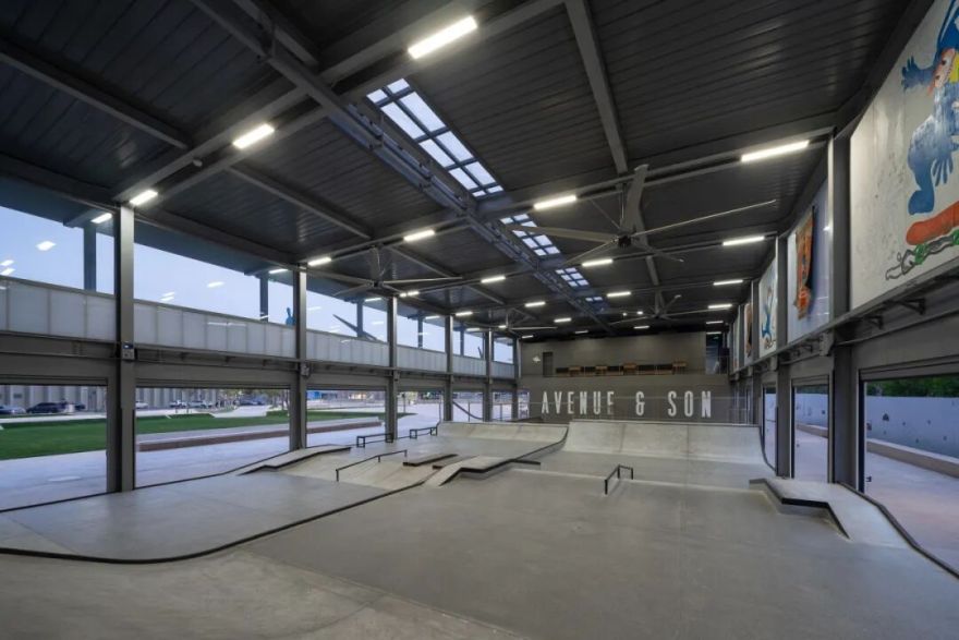 AVENUE & SON阿那亚北岸滑板公园丨中国秦皇岛丨万社设计-12