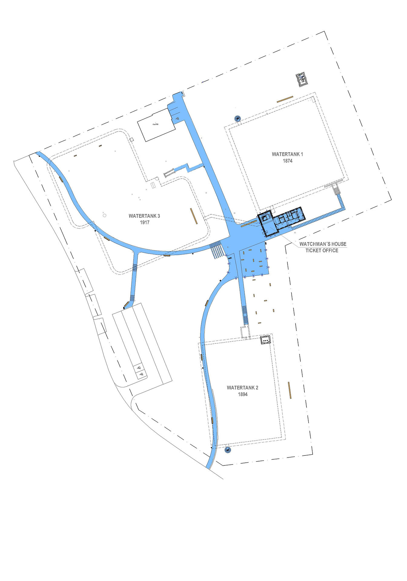 布尔诺绿山原城市蓄水池历史供水区域重建丨捷克丨David Prudík 建筑师工作室-92