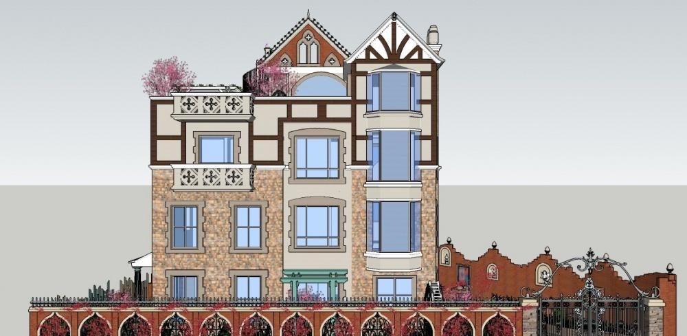 桃花源别墅外立面的设计魅力-8