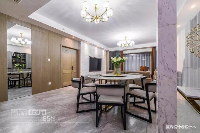 三居190平米装修案例·效果图  翼森作品实景 · 逸翠园-17