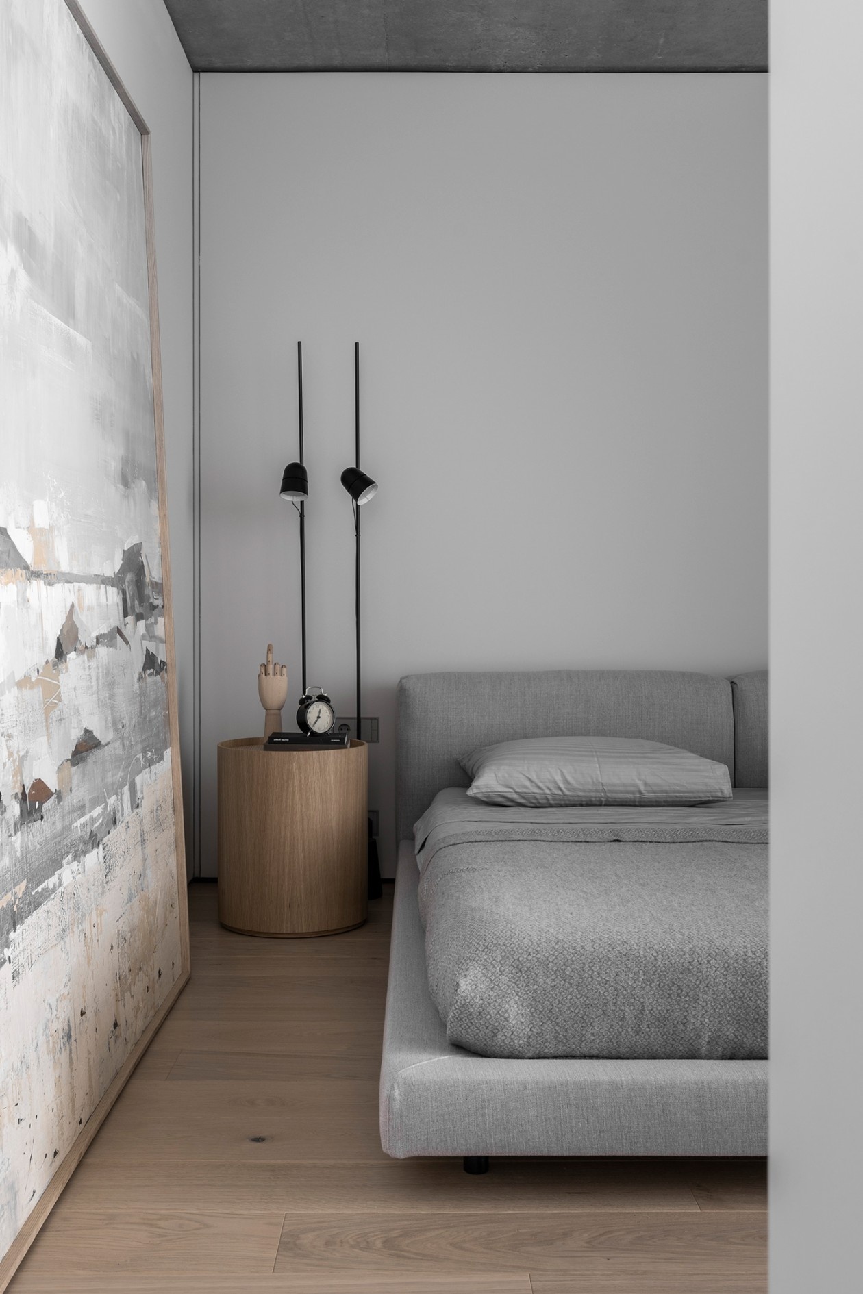 极简轻工业风公寓设计丨line architects-24