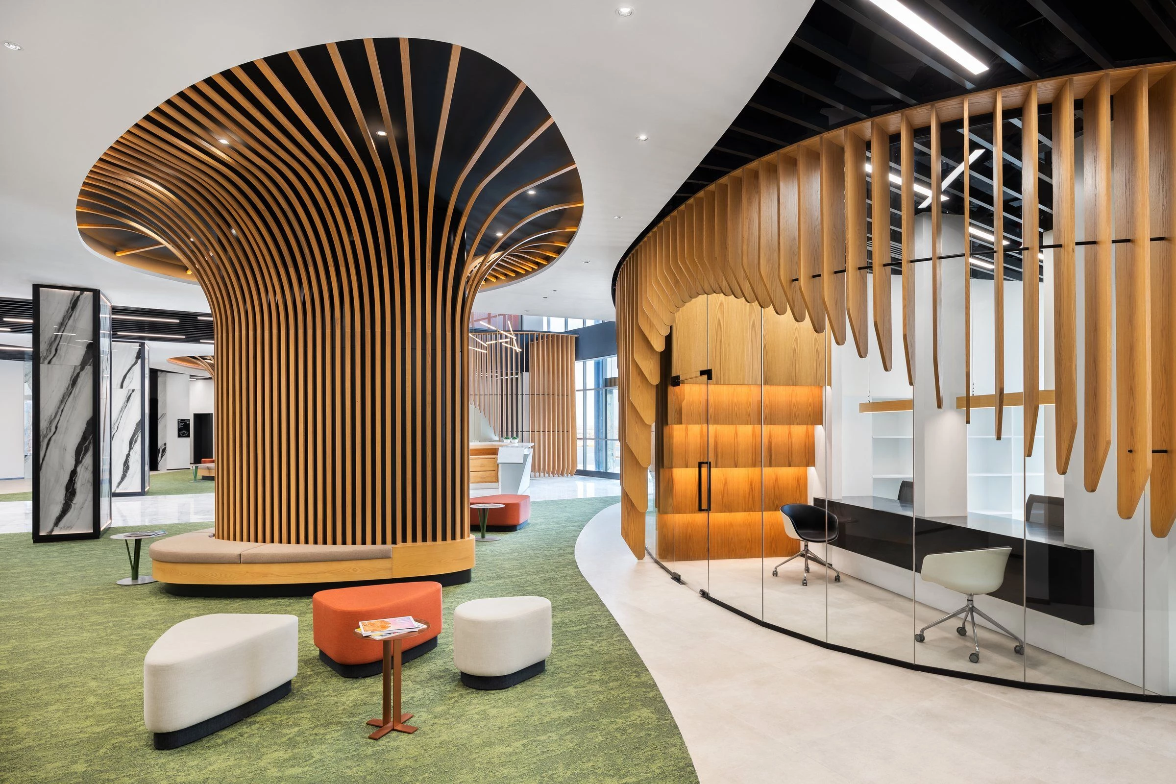 UAQ FTZA 总部自然温馨办公空间设计丨阿联酋丨The Niu Studio-41