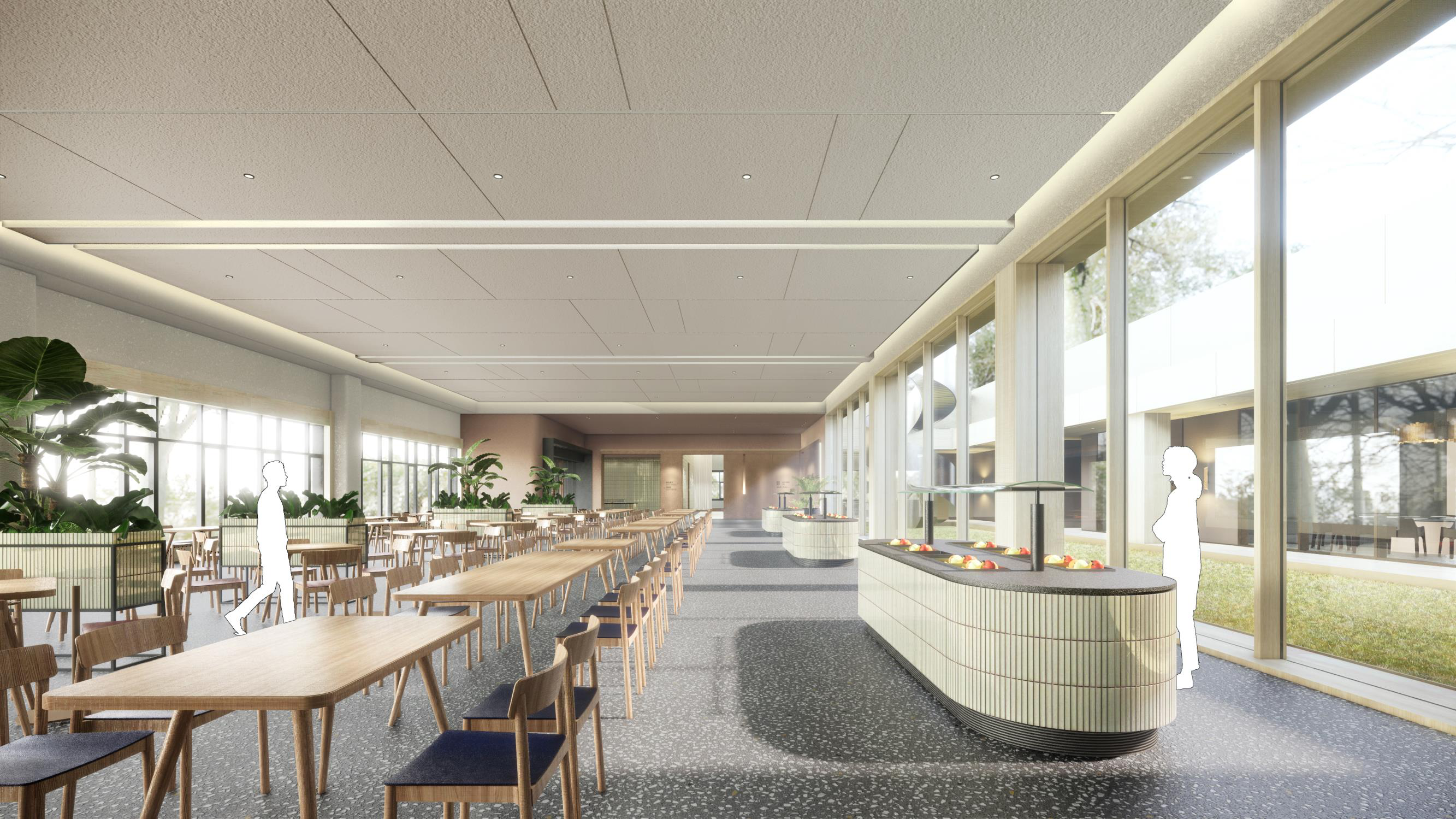 制药公司办公室及员工餐厅设计-14