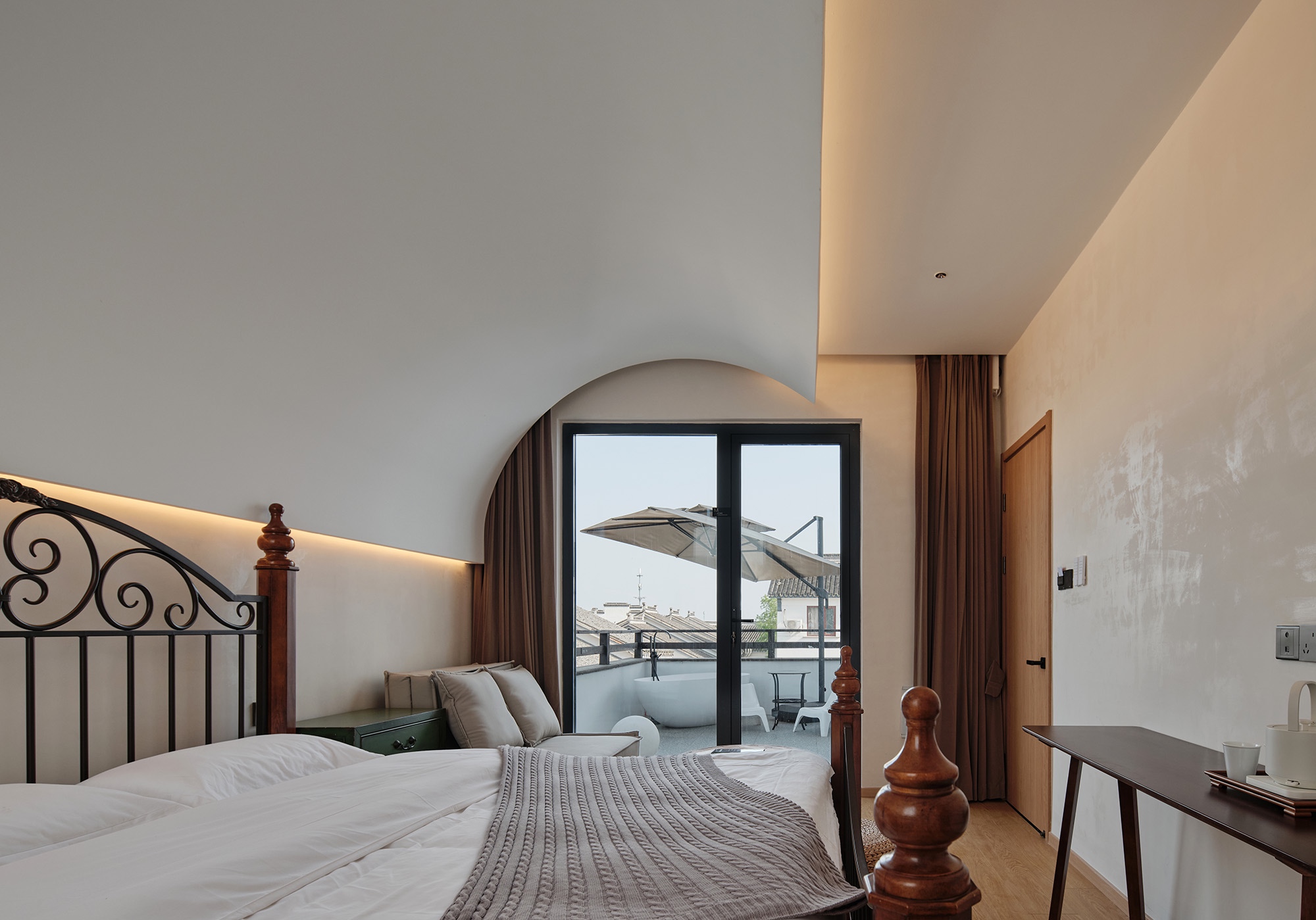 庚空间设计丨漫画蜗牛民宿-33