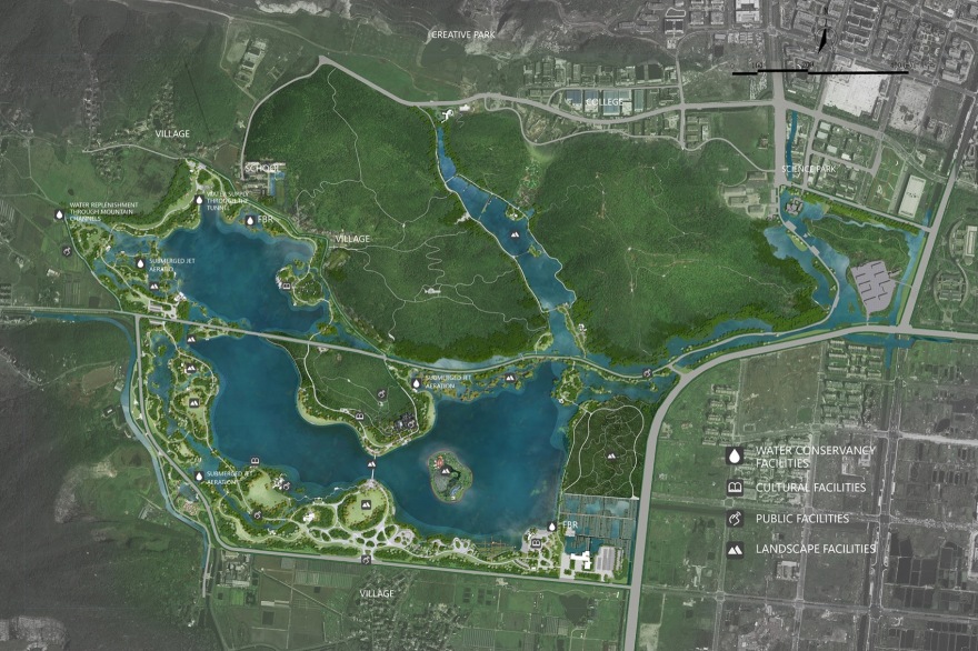 铜鉴湖公园生态修复,杭州 / 中国电建集团华东勘测设计研究院有限公司-76