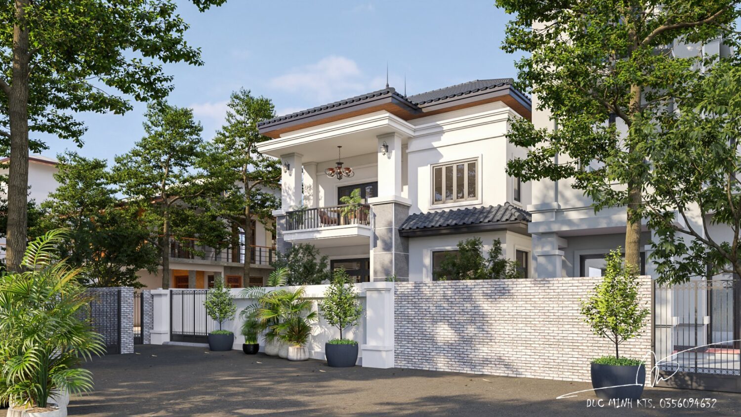 免费Sketchup房屋外观模型丨Do Duc Minh-1