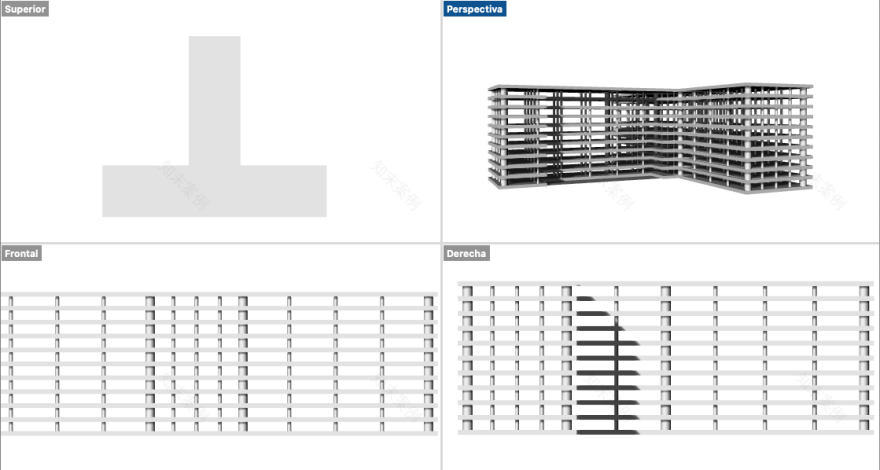 Espacialidad y elementos - INS de Rhino a GH-21