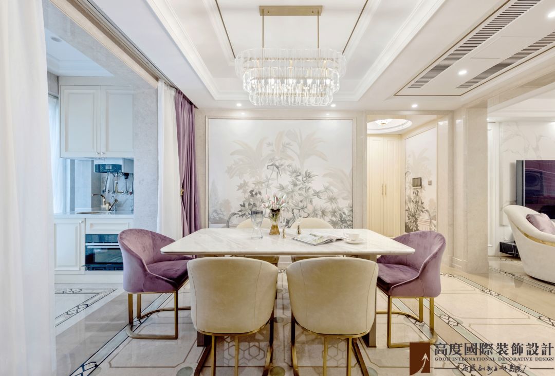 轻奢诗意,温柔生活的艺术栖居丨中国武汉丨高度国际装饰设计集团武汉公司-32