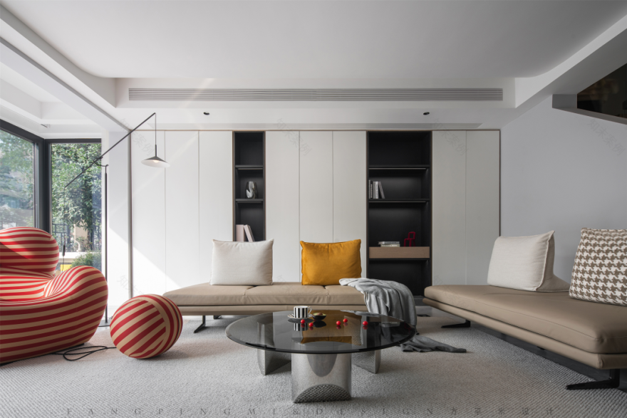 枫丹新里240㎡叠墅设计丨方平米设计-39