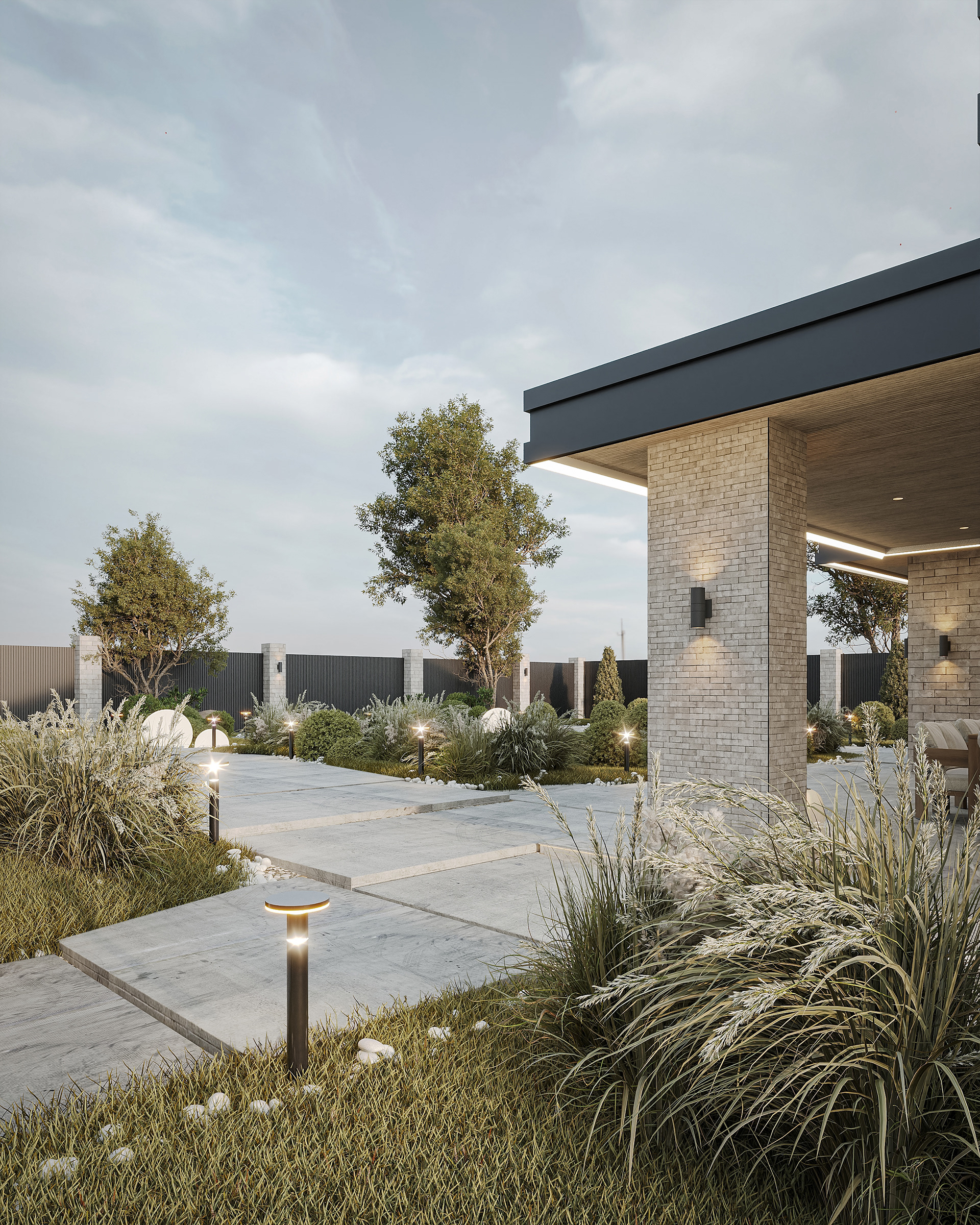 现代住宅外立面设计丨乌克兰基辅-20