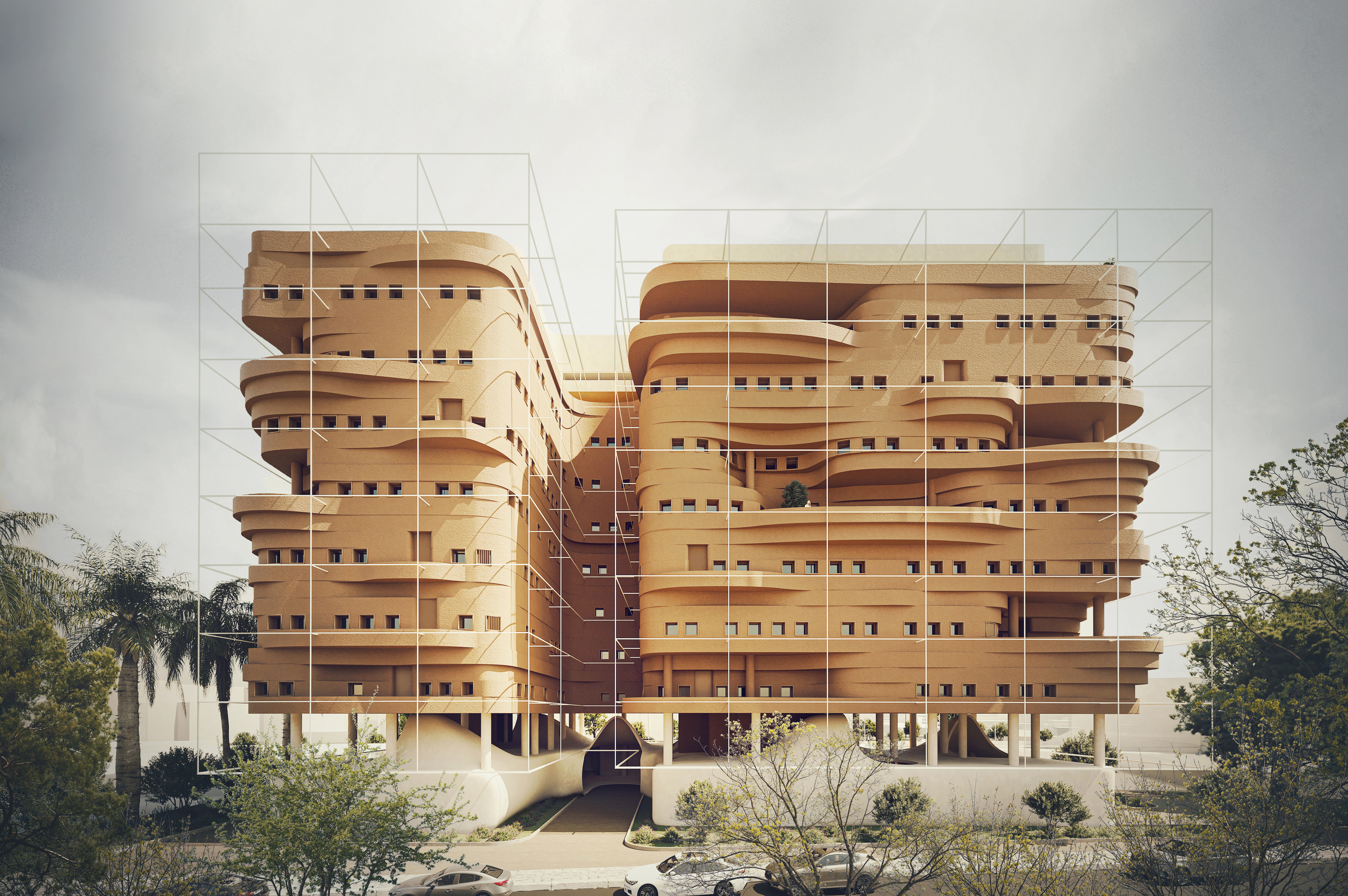 Ferdowsi 住宅综合体丨Disc Architects Studio-17