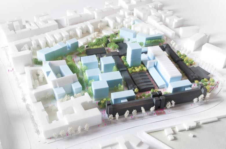 Rathausblock Dragonerareal丨德国柏林丨SMAQ-0