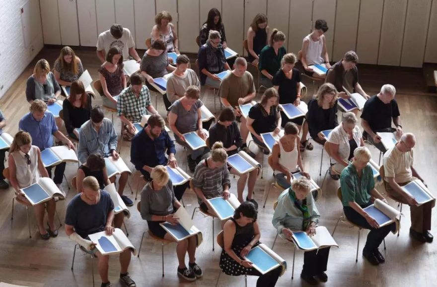 蓝色艺术空间,打造宁静与想象-56