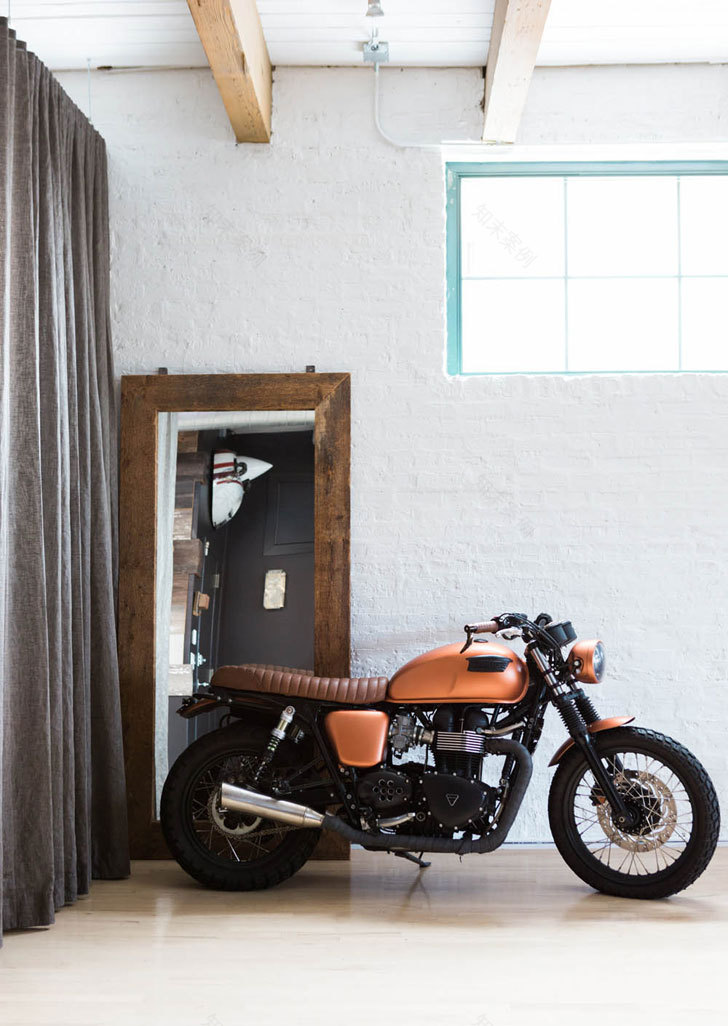 芝加哥旧工厂里的艺术画廊式波西米亚风公寓-12