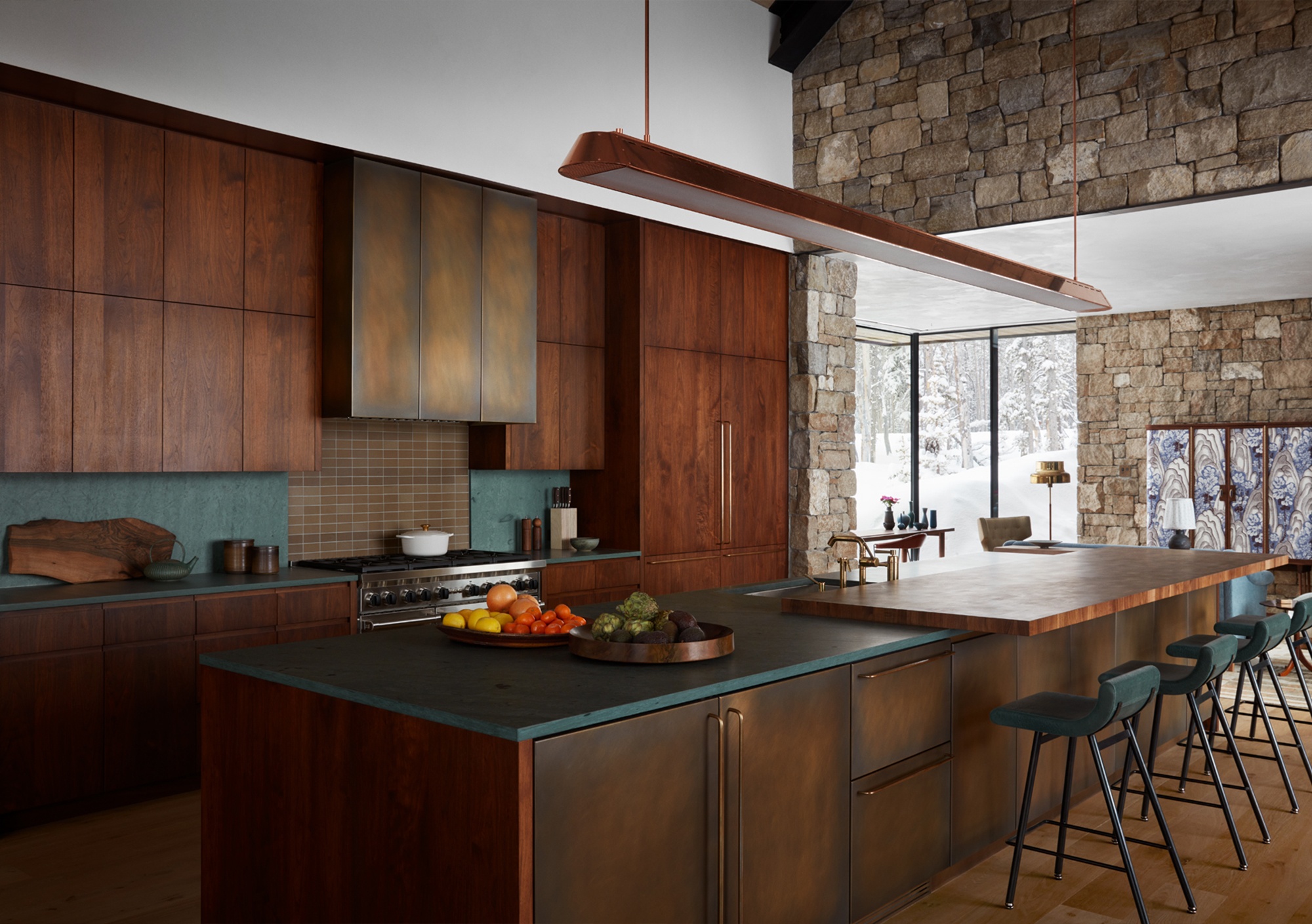 BIG SKY SKI 住宅丨美国蒙大拿丨Commune Design-11