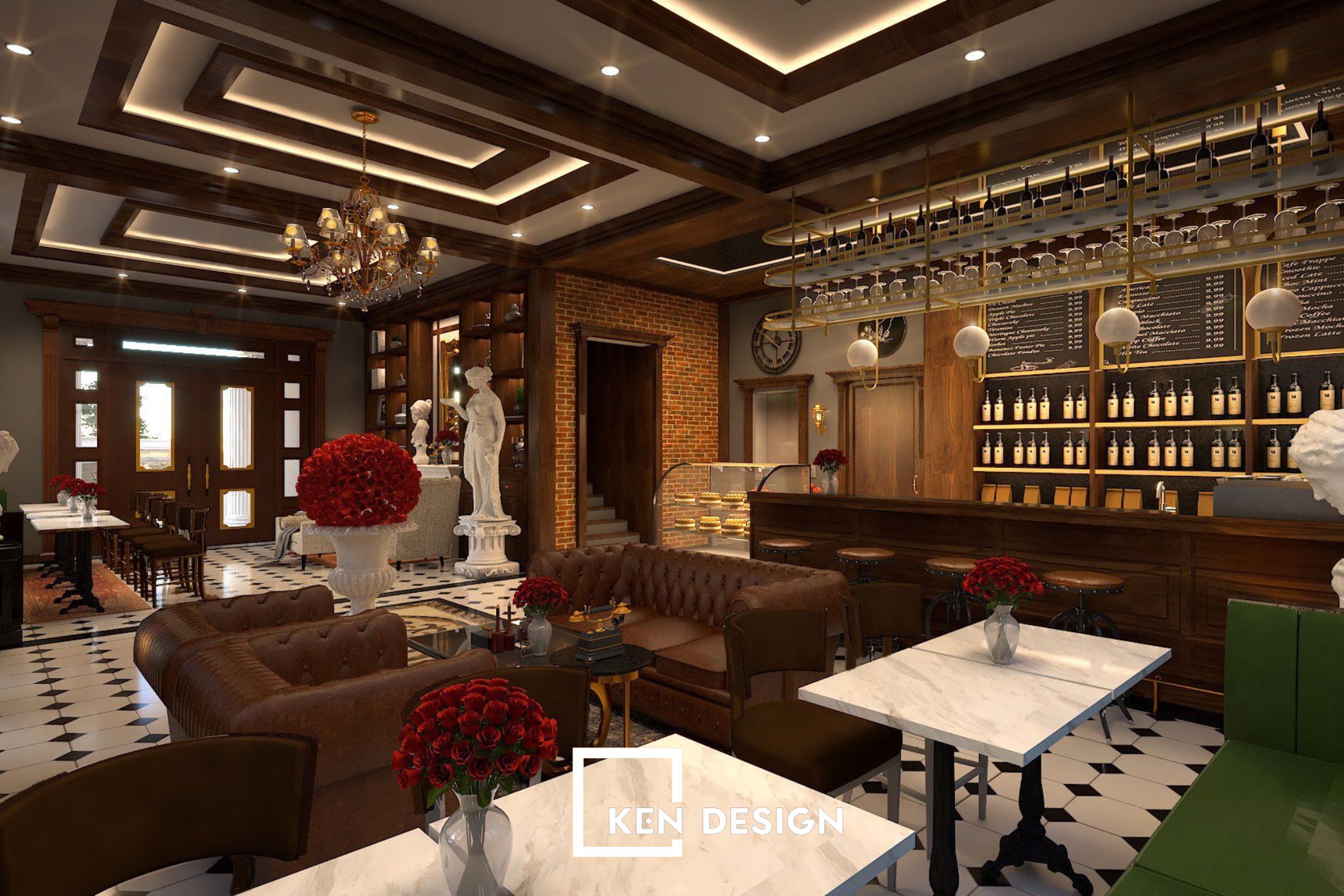 De Lu·ury Coffee设计项目丨越南河内丨KenDesign团队-40