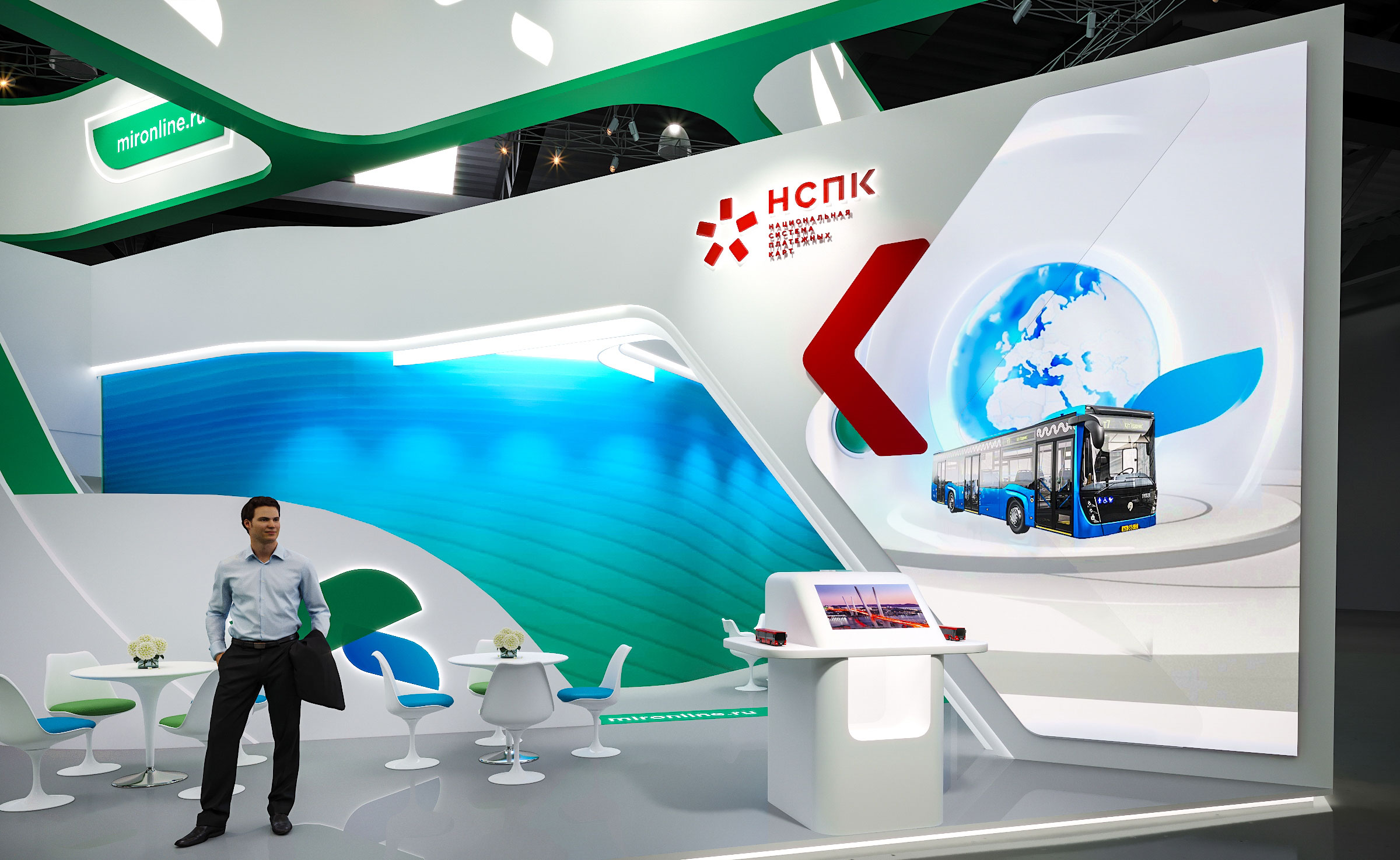 Стенд для компании МИР-11