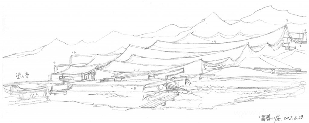 富春山馆丨中国杭州丨业余建筑工作室-18