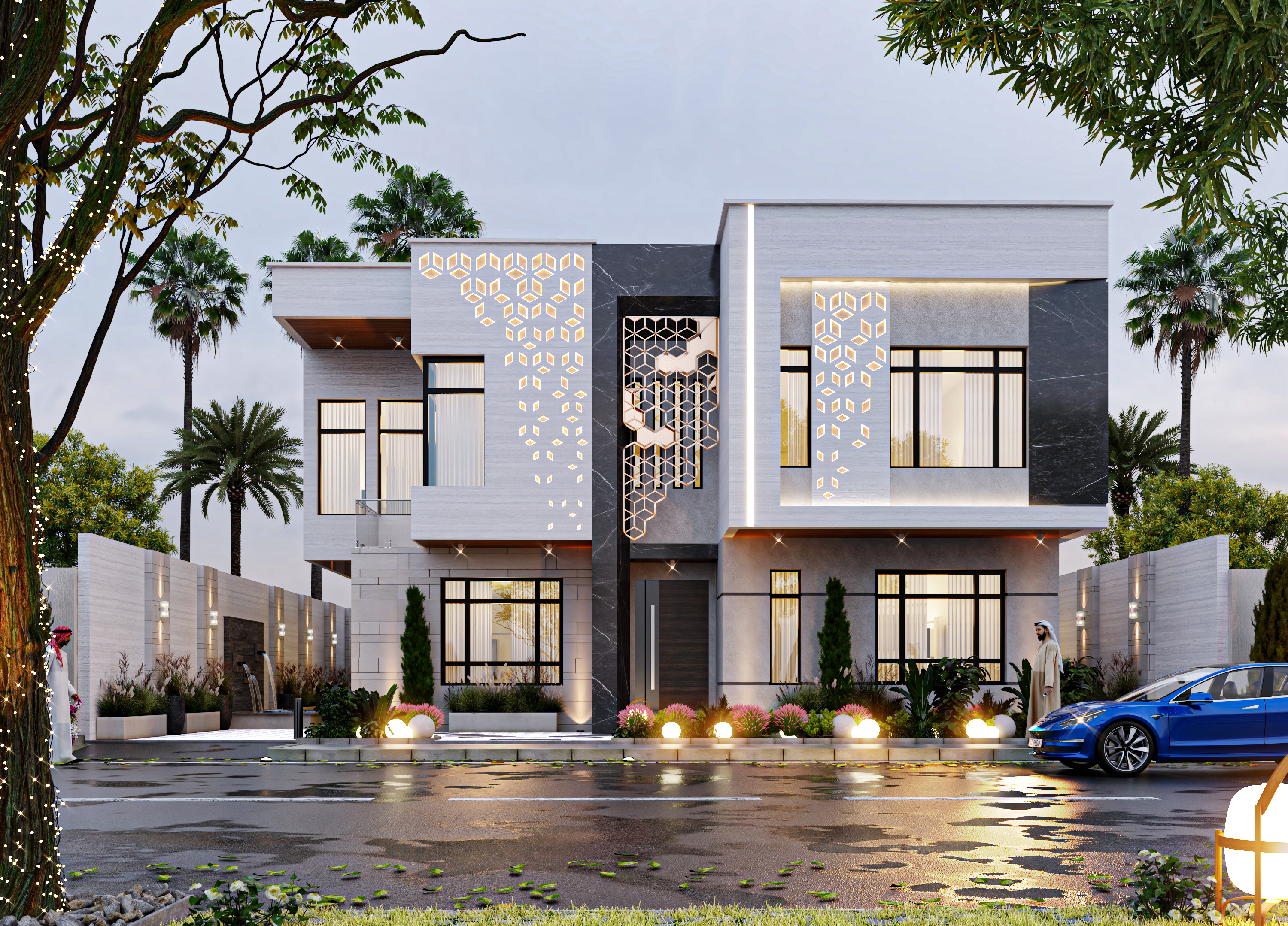 Villa Facade l KSA（沙特阿拉伯别墅外立面）-5