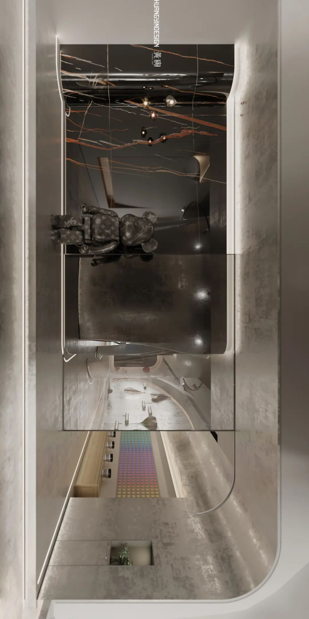 壹等艺国际涂料银泰展厅丨中国台州丨黄寅设计事务所-26