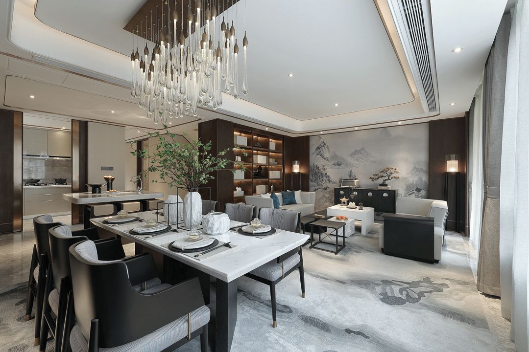 悦云庄 A 户型样板间丨中国南平丨郑州几何空间设计机构-14