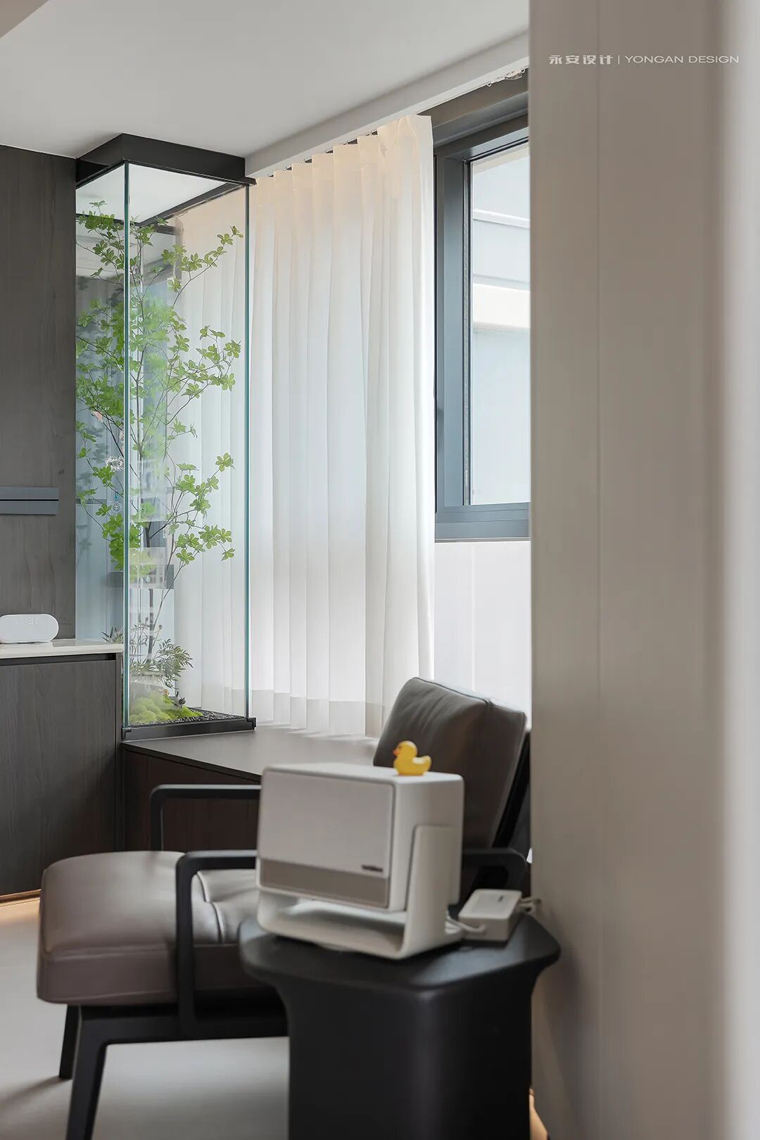 永安实景丨东海富汇豪庭107m²【设计让非常规空间重新涅槃】-76