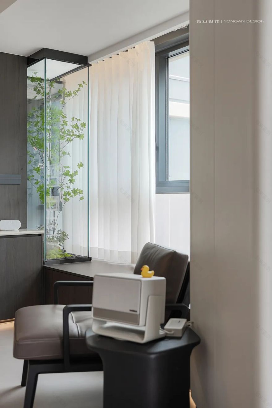 永安实景丨东海富汇豪庭107m²【设计让非常规空间重新涅槃】-76