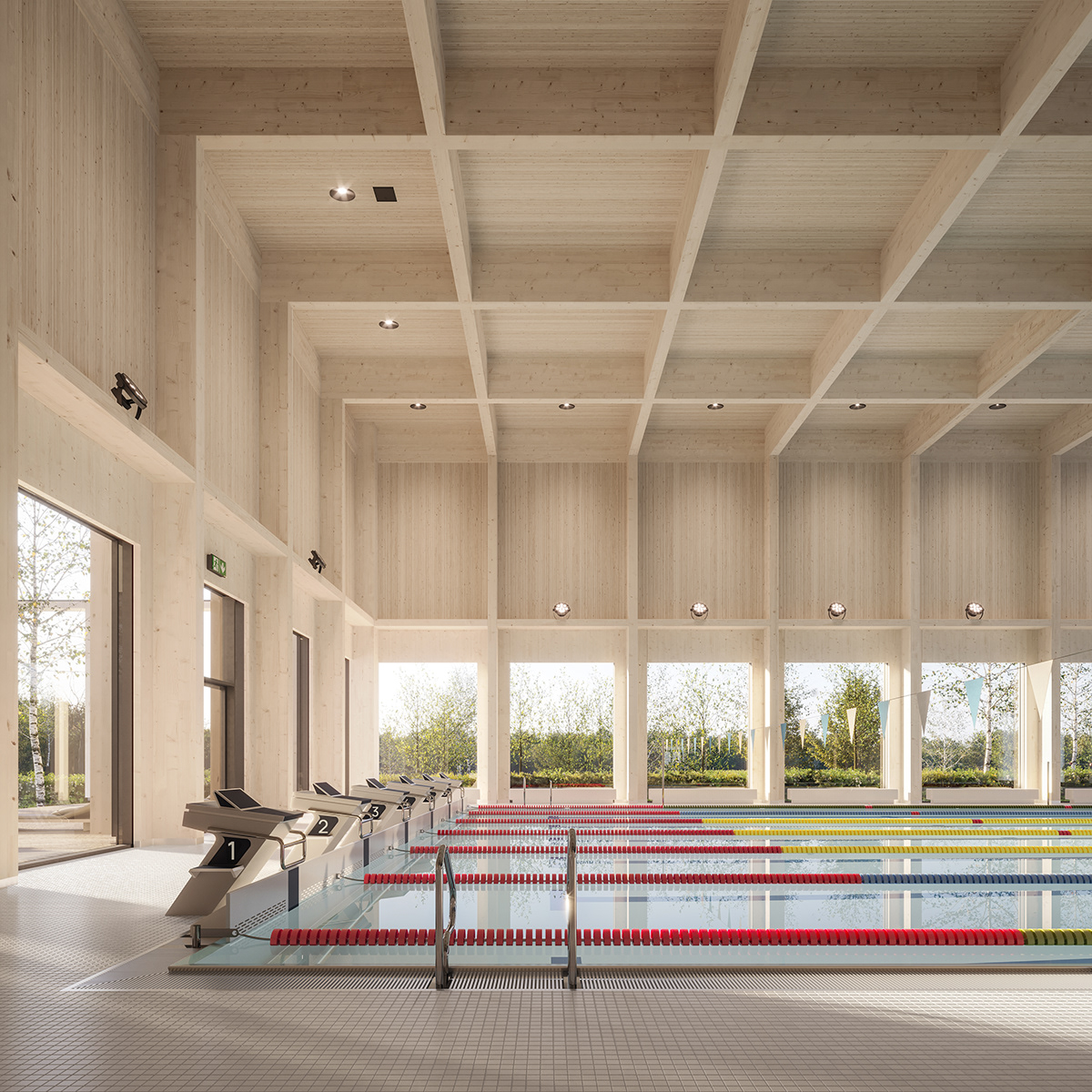 皮亚塞奇诺游泳池综合体丨波兰丨p2pa-7