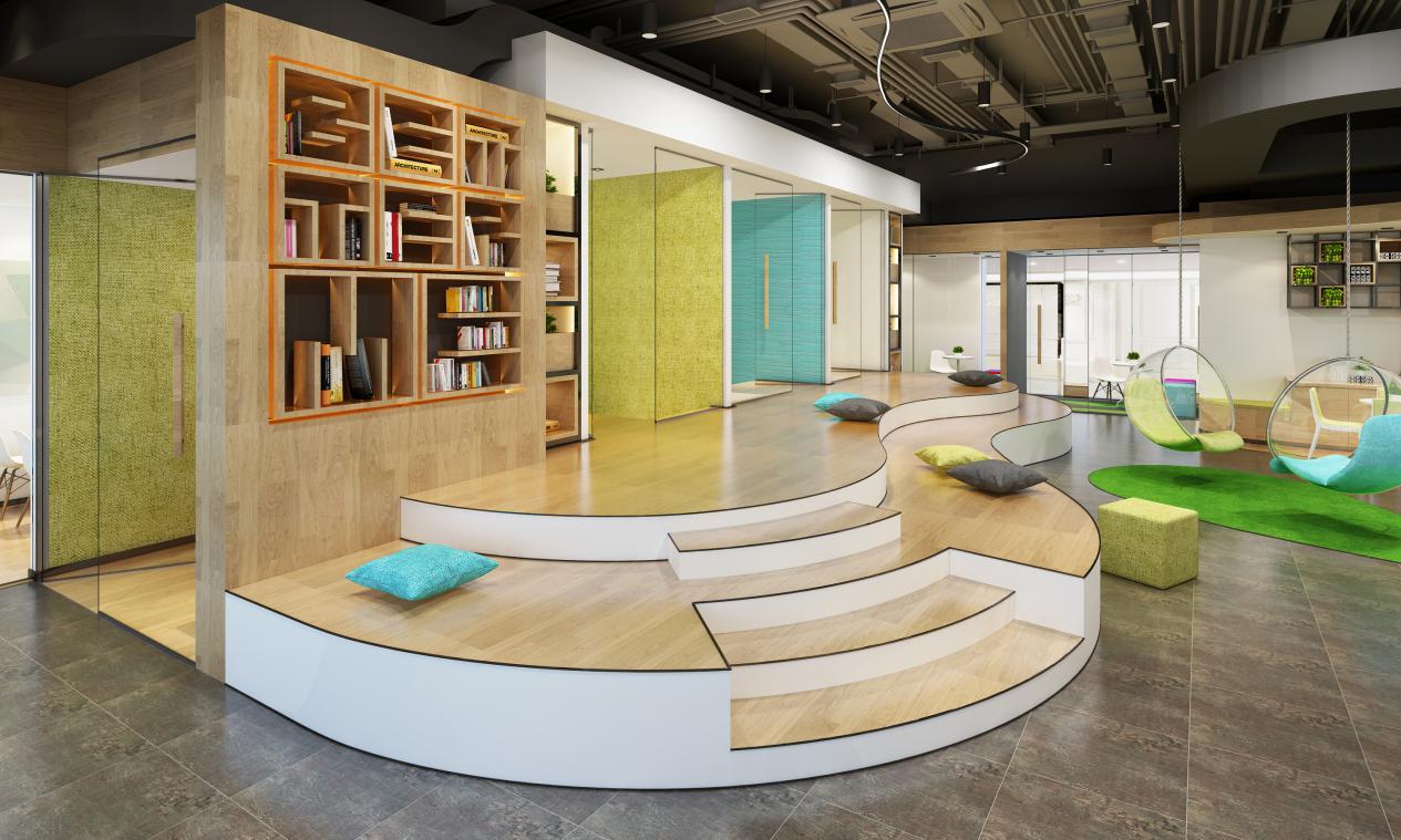 EDS Interior设计 || Better me英语培训机构空间设计展示-26