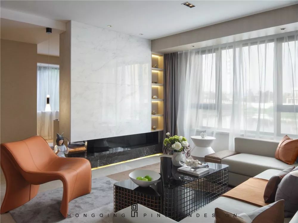 和泓·长白府轻奢样板间 | 现代生活与自然之美的融合-43