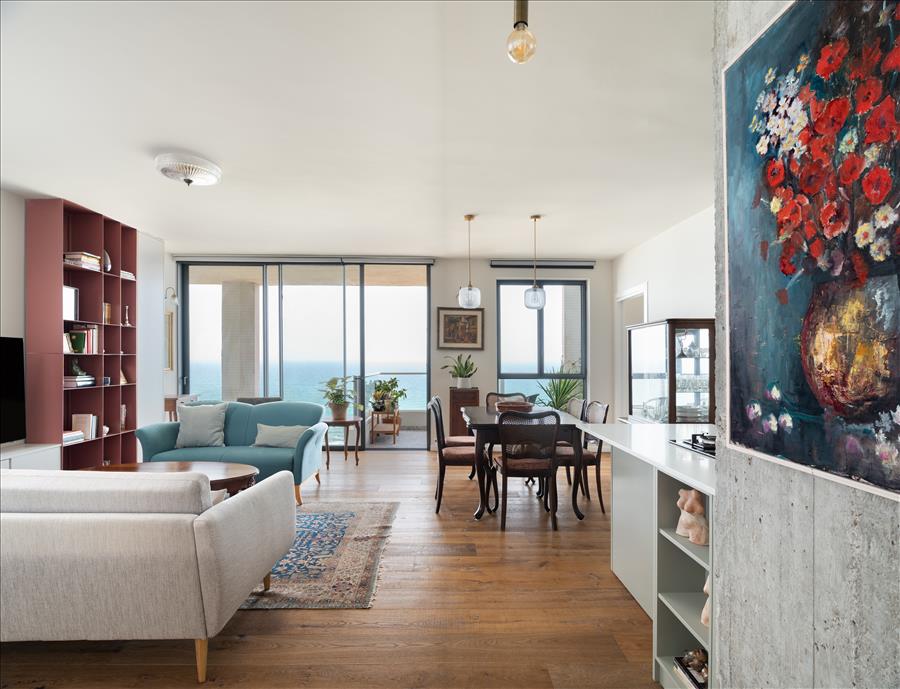 老旧公寓全面翻新设计项目丨以色列丨A3设计工作室,希兰·米蒙·巴尔和加利·德尔·维兹尔-7