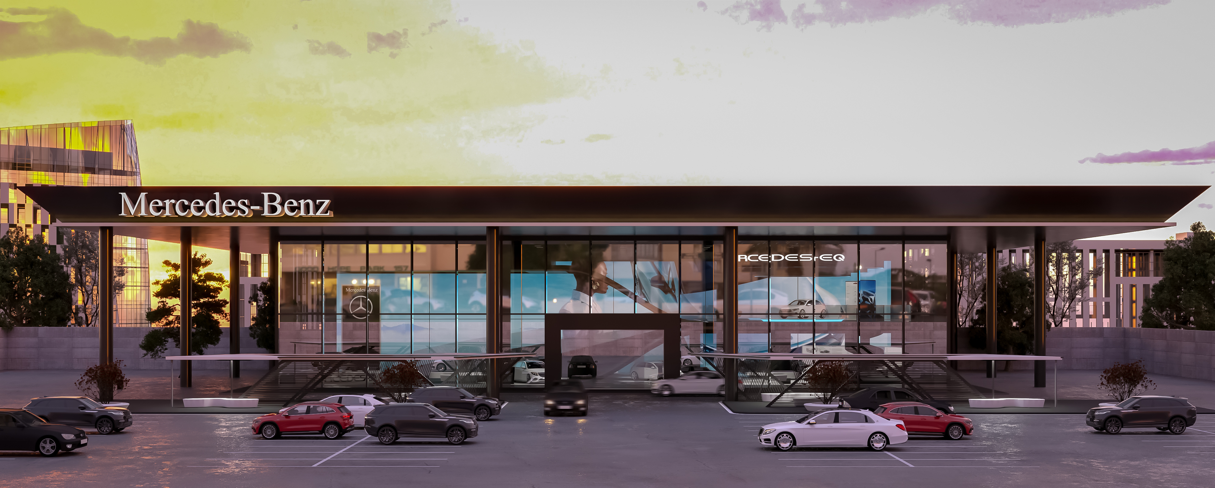 Mercedes-Benz Showroom, Jakarta Indonesia-4