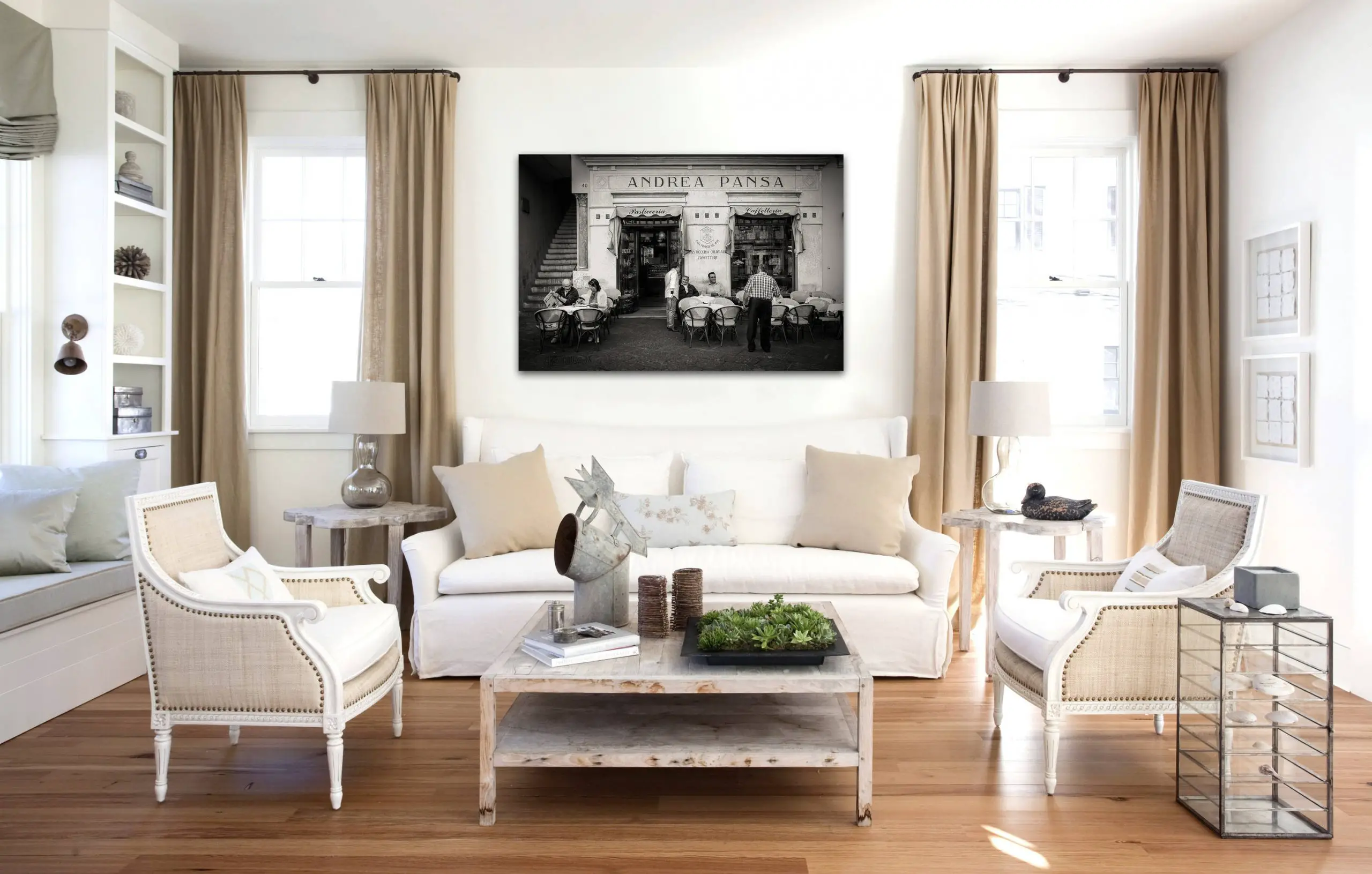 白墙装饰之魂 | 独特图片打造个性空间-1