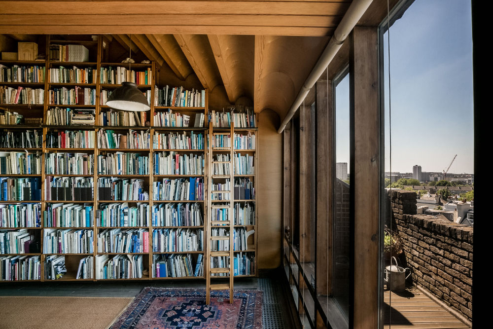 现代家居图书馆之美 | 精选五大家居设计案例-4