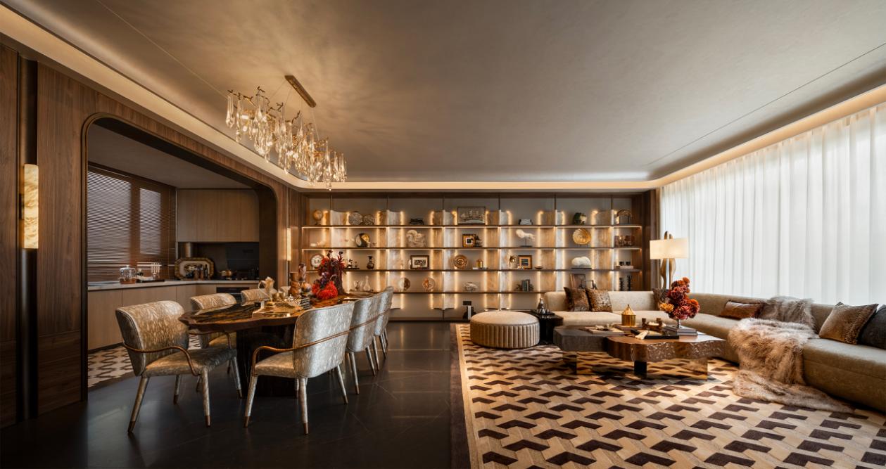 天津宜禾·春江府叠墅样板房丨中国天津丨赛拉维设计CLV.DESIGN-19