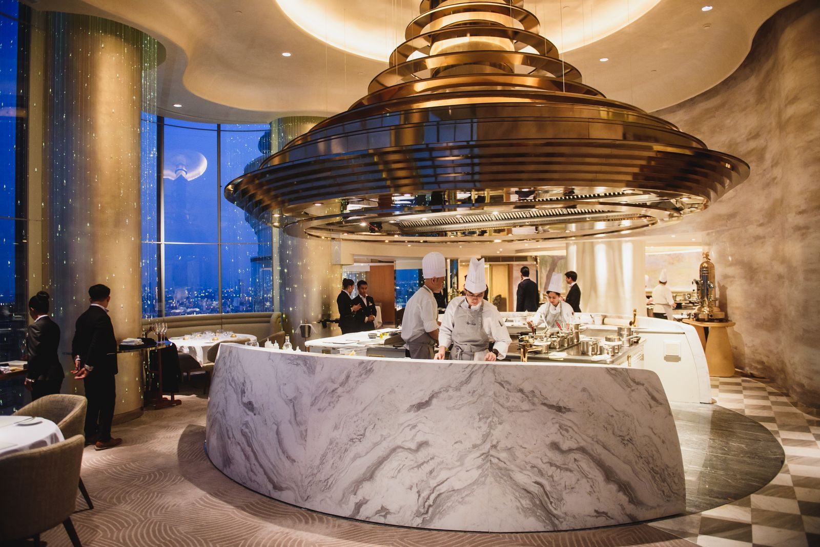 Lebua Bangkok垂直餐饮区丨泰国曼谷-35