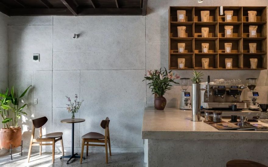 越南老街道咖啡店,复古与现代交融-18