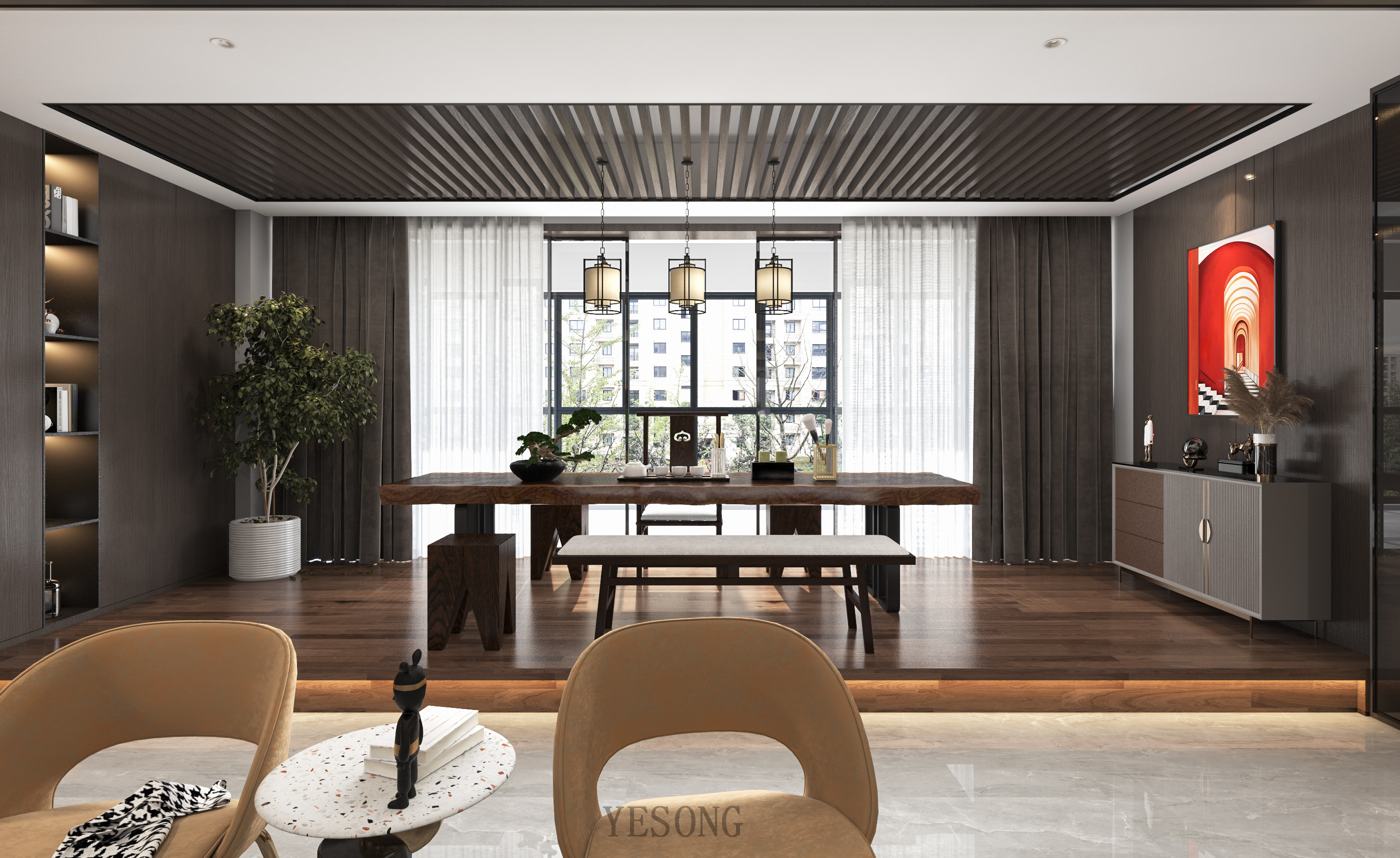 现代家居中的儿童温柔寄望-5