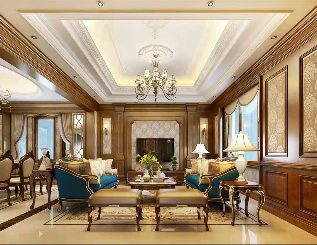 欧式新古典装修效果图-10