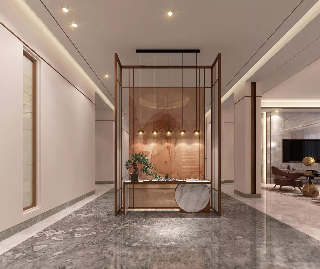 合肥政务区 740㎡新中式别墅设计,打造优雅私宅环境-18