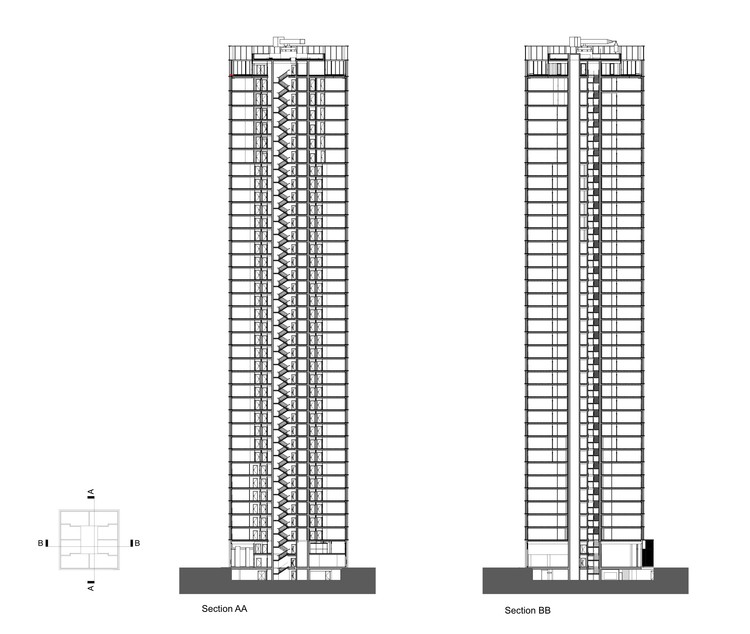 伦敦斯特拉特福德平流层住宅设计-19