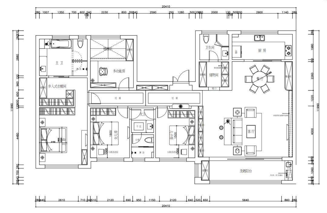 格拉美西 206M² 私宅设计丨红设计软装-25