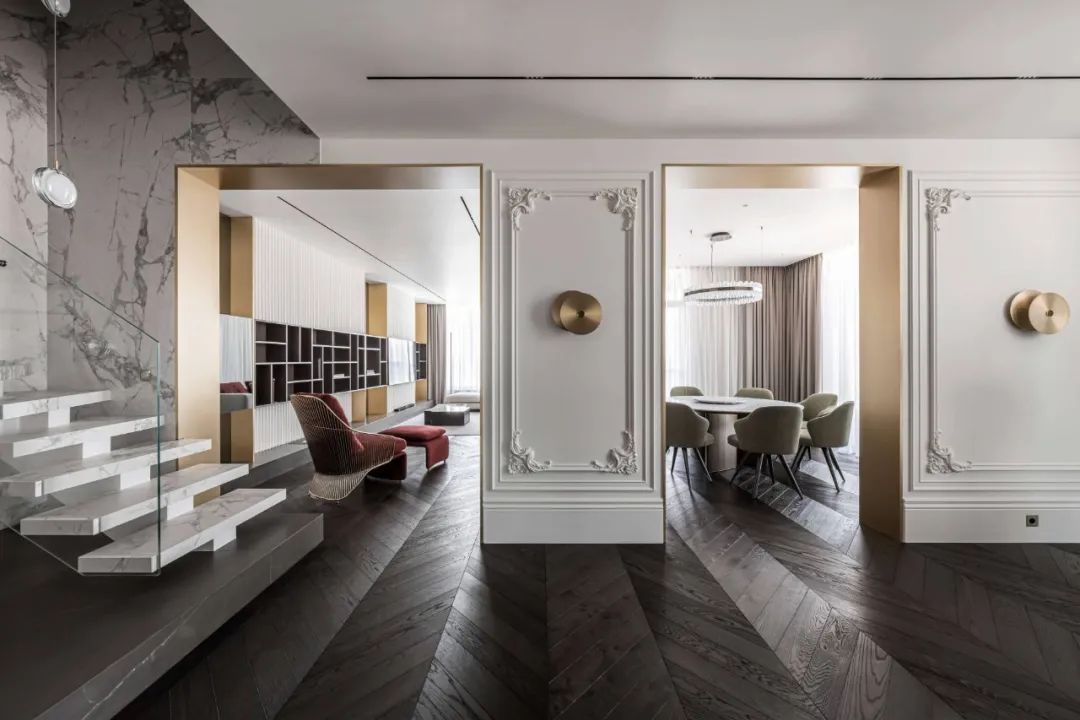 302㎡顶层复式住宅设计丨IQOSA Architect-3