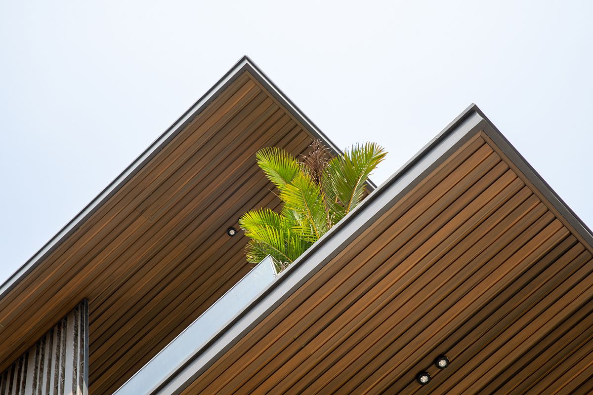 现代绿色环保的越南 Step House 设计-34