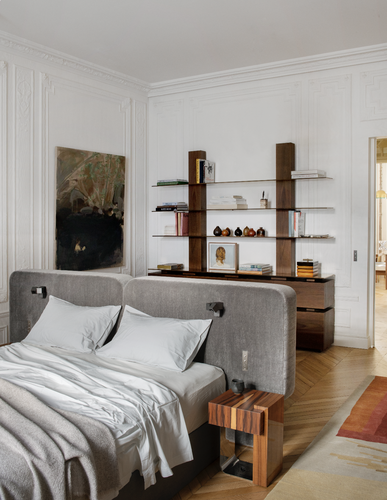 巴黎优雅公寓的重生 | Haussmann 风格与现代元素的完美融合-21