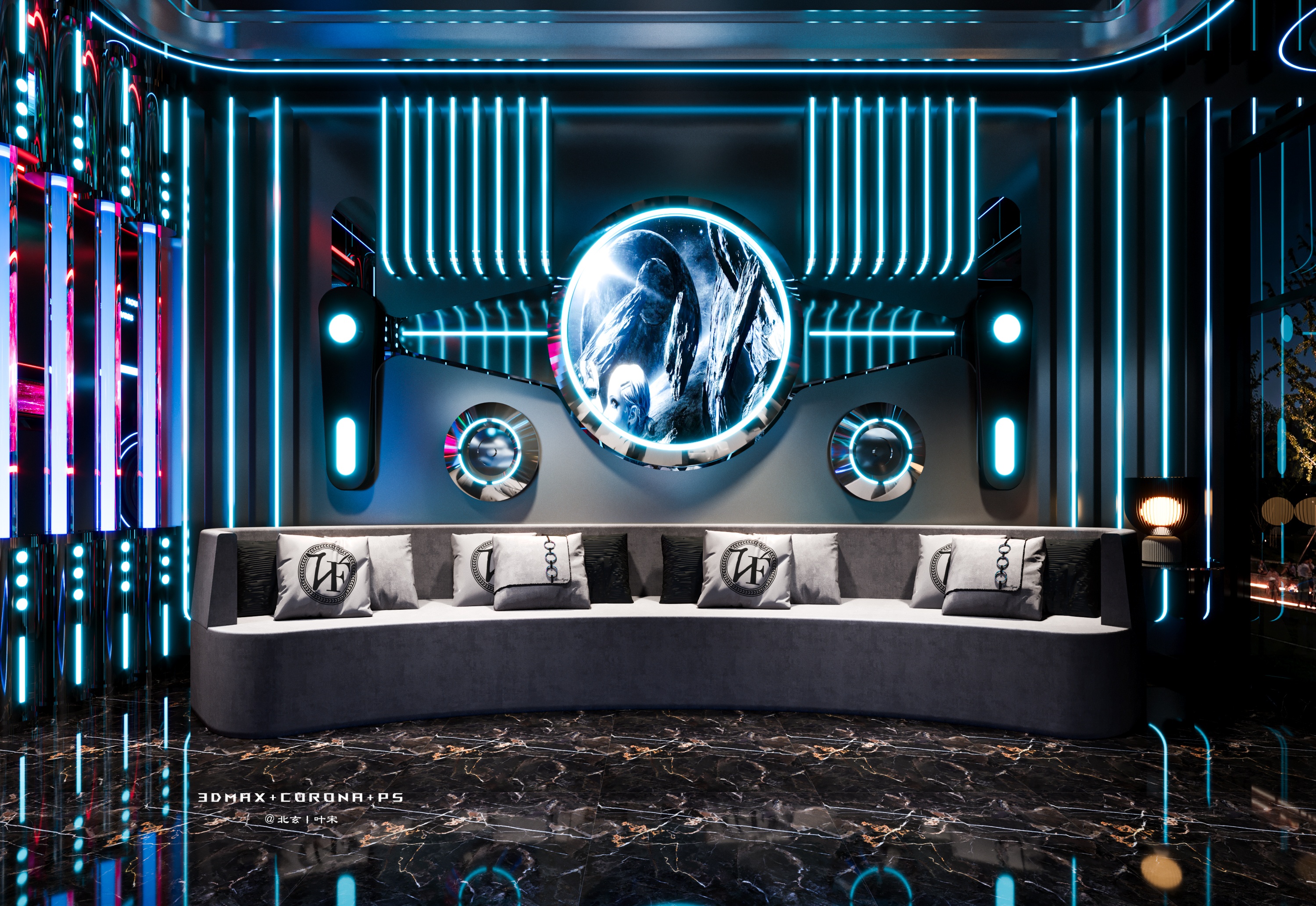 KTV（--PARTY K）丨体验声学与美学的极致魅力-7