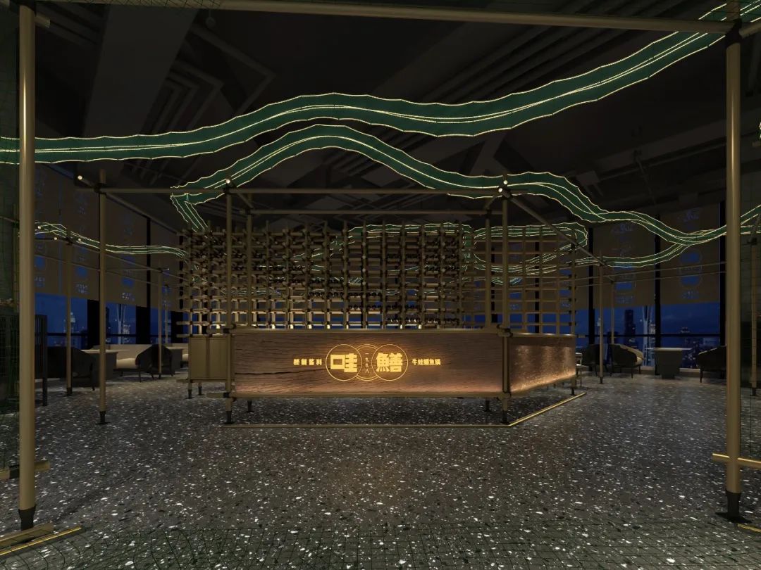 长沙哇鳝 | 室内外共融的美食空间-28